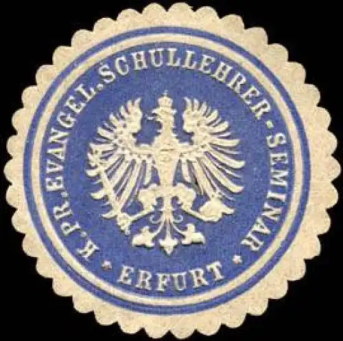 KÃ¶niglich Preussische Evangelische Schullehrer - Seminar - Erfurt