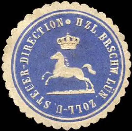 Herzoglich Braunschweig LÃ¼neburgische Zoll - und Steuer - Direction
