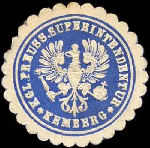 KÃ¶niglich Preussische Superintendentur - Kremberg