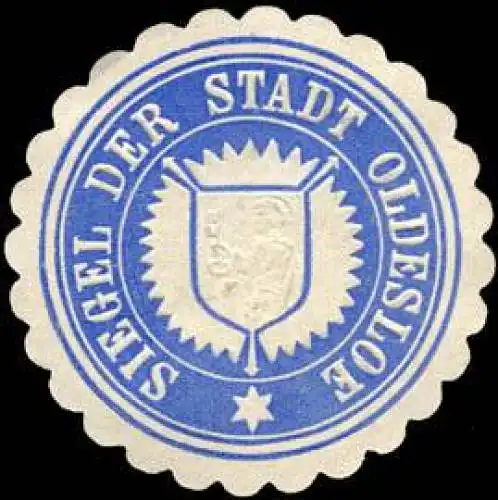 Siegel der Stadt Oldeslof