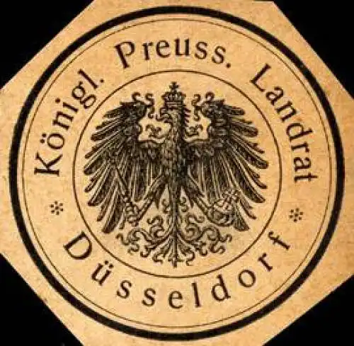 KÃ¶niglich Preussischer Landrat - DÃ¼sseldorf