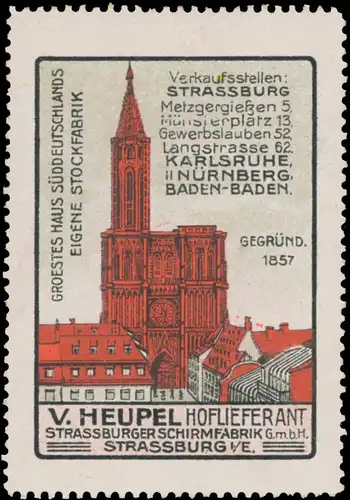 Eigene Stockfabrik - Schirme