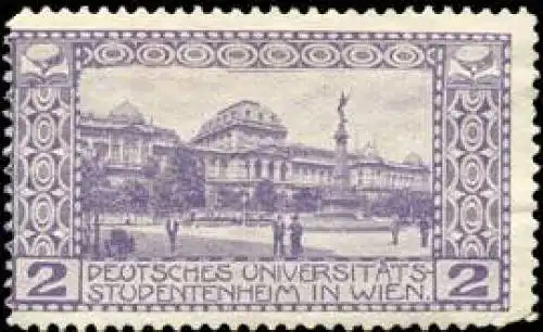 Deutsches UniversitÃ¤ts - Studentenheim in Wien