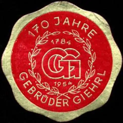 170 Jahre GebrÃ¼der Giehrl - Druckerei