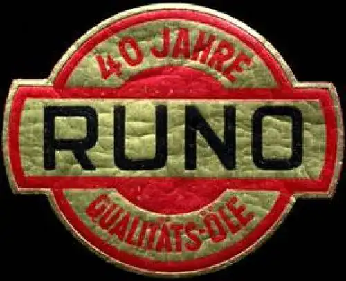 40 Jahre Runo QualitÃ¤ts - Ãle