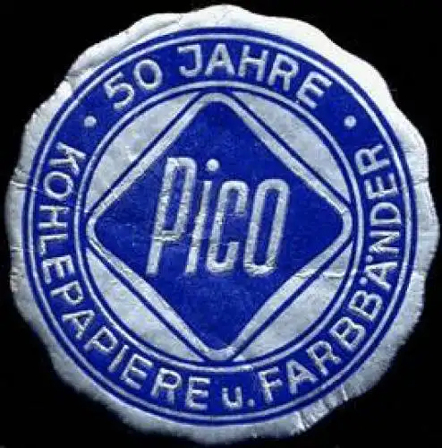 50 Jahre Pico Kohlepapiere und FarbbÃ¤nder