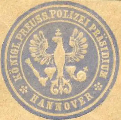 KÃ¶niglich Preussisches Polizei PrÃ¤sidium Hannover