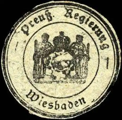 PreuÃische Regierung - Wiesbaden