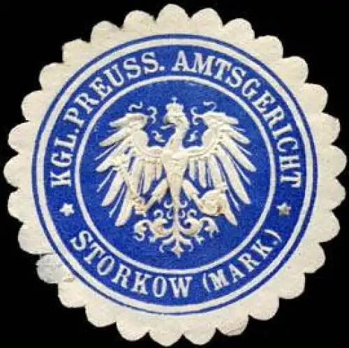 KÃ¶niglich Preussische Amtsgericht - Storkow (Mark)
