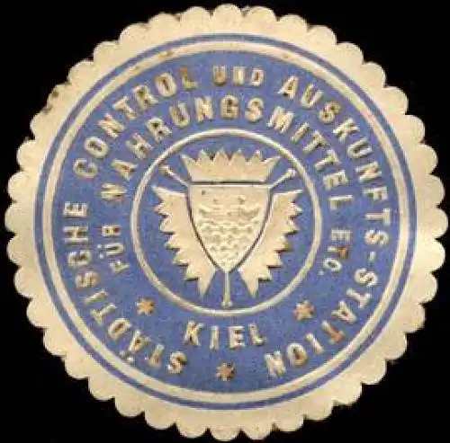 StÃ¤dtische Control und Auskunft - Station fÃ¼r Nahrungsmittel etc. - Kiel