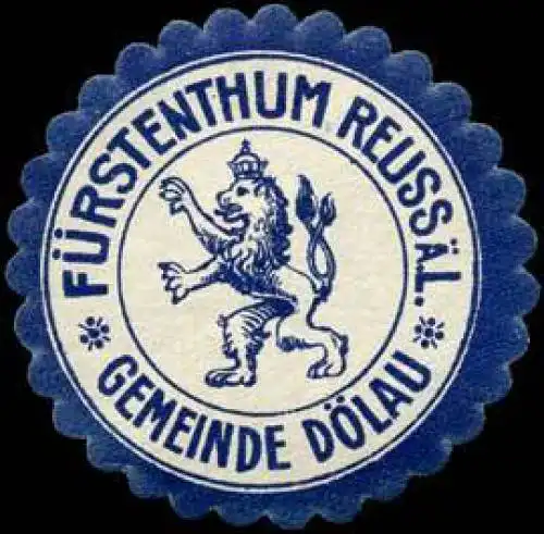 Gemeinde DÃ¶lau FÃ¼rstenthum Reuss. Ã¤. L