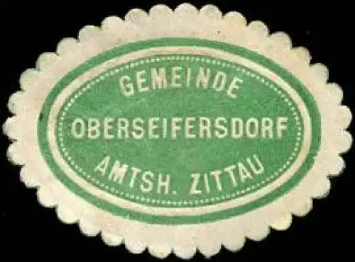 Gemeinde Oberseifersdorf - Amtsh. Zittau