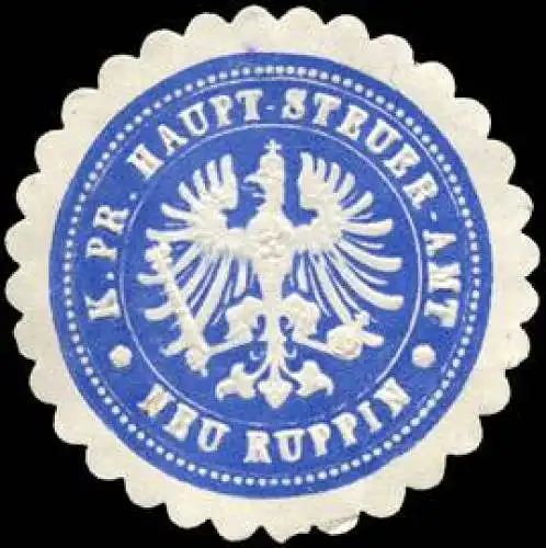 KÃ¶niglich Preussische Haupt - Steuer - Amt - Neu - Ruppin