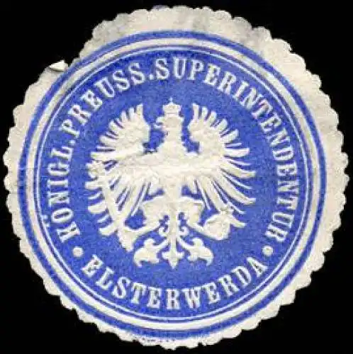 KÃ¶niglich Preussische Superintendentur - Elsterwerda