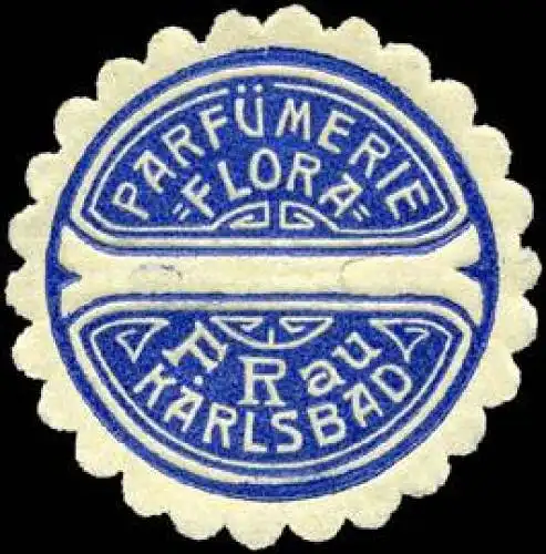 Flora ParfÃ¼merie F. Rau - Karlsbad