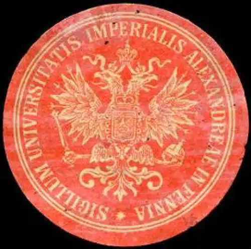 Sigillum Universitatis imperialis Alexandreae in Fennia