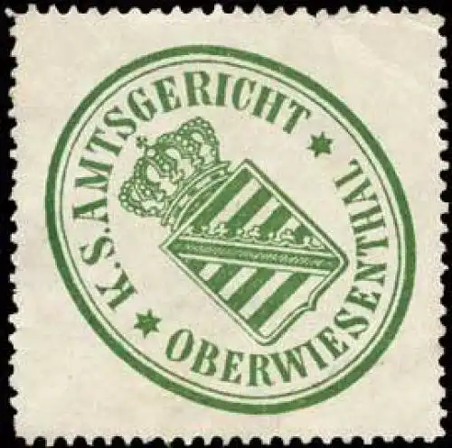 Königlich Sächsisches Amtsgericht - Oberwiesenthal