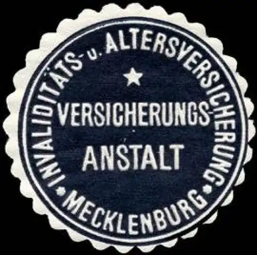 Versicherungsanstalt - InvaliditÃ¤ts - und Altersversicherung - Mecklenburg