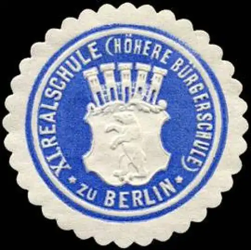 XI. Realschule (HÃ¶here BÃ¼rgerschule) zu Berlin