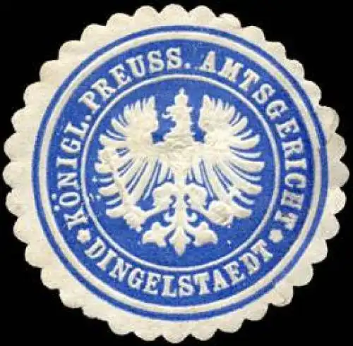 KÃ¶niglich Preussisches Amtsgericht - Dingelstaedt