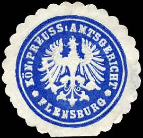KÃ¶niglich Preussisches Amtsgericht - Flensburg
