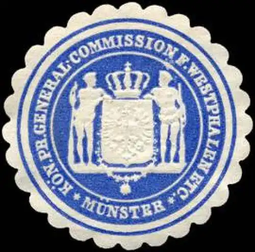 KÃ¶niglich Preussische General - Commission fÃ¼r Westphalen etc
