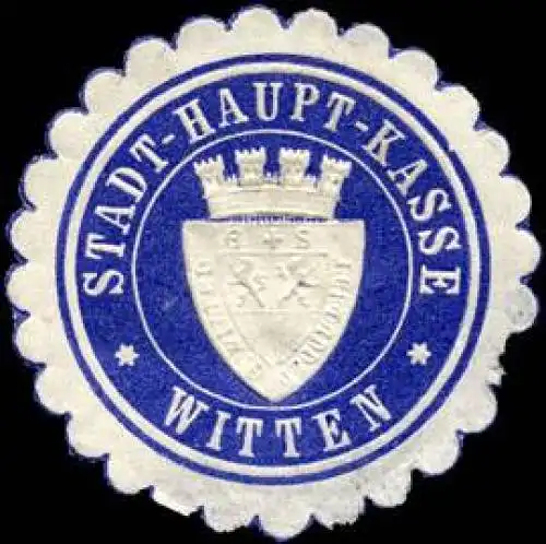 Stadt - Haupt - Kasse - Witten