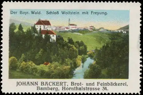 Der Bayerischer Wald - SchloÃ Wolfstein mit Freyung