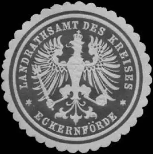 Landrathsamt des Kreises EckernfÃ¶rde