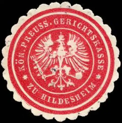 KÃ¶niglich Preussische Gerichtskasse zu Hildesheim