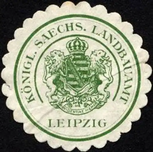 KÃ¶niglich Saechsisches Landbauamt Leipzig