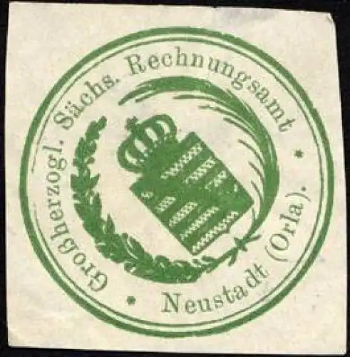 Grossherzoglich SÃ¤chsische Rechnungsamt - Neustadt (Orla)