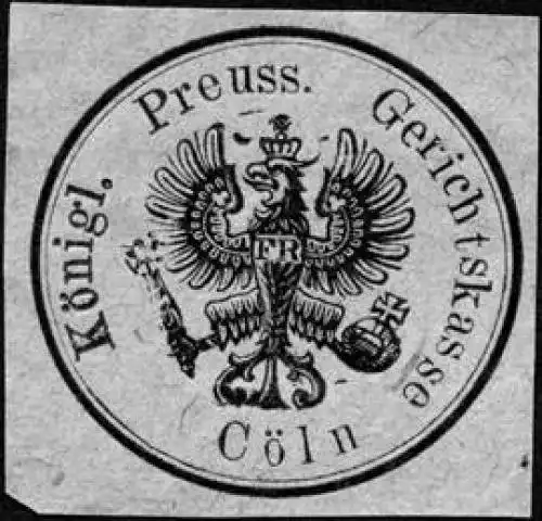 KÃ¶niglich Preussische Gerichtskasse - CÃ¶ln