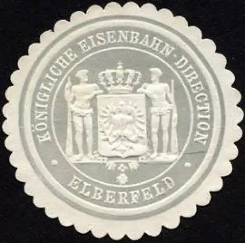 KÃ¶nigliche Eisenbahn - Direction - Elberfeld