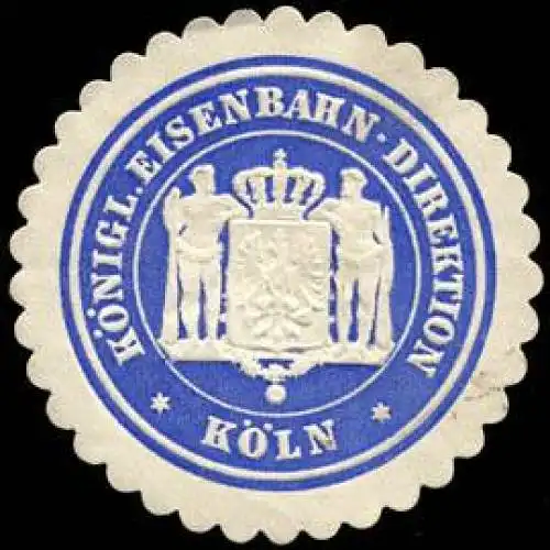 KÃ¶nigliche Eisenbahn - Direktion - KÃ¶ln