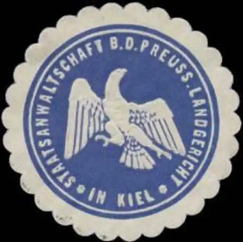 Staatsanwaltschaft b.d. Pr. Landgericht in Kiel