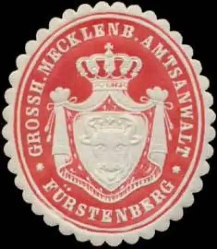 Gr. Mecklenb. Amtsanwalt FÃ¼rstenberg