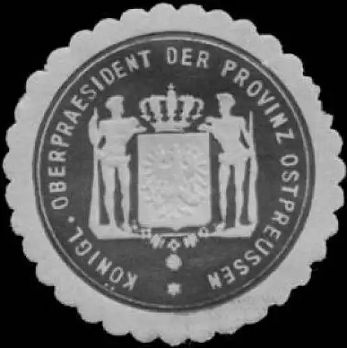 OberprÃ¤sident der Provinz Ostpreussen
