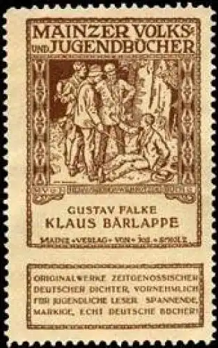 Gustav Falke - Klaus BÃ¤rlappe