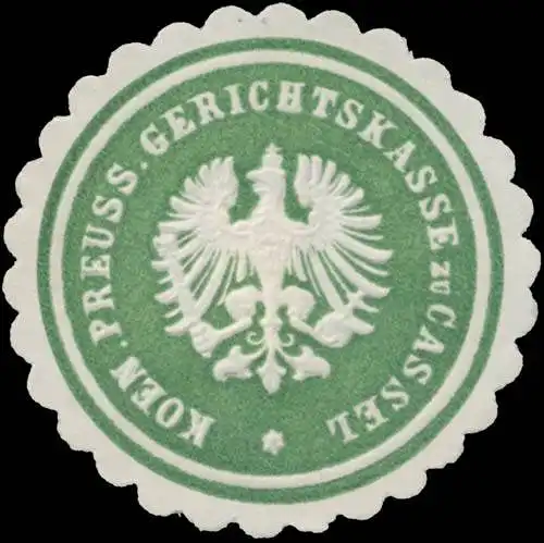 K. Pr. Gerichtskasse zu Kassel