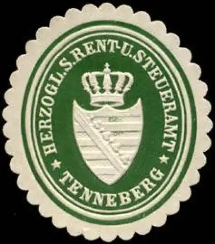 Herzoglich SÃ¤chsisches Rent - und Steueramt - Tenneberg