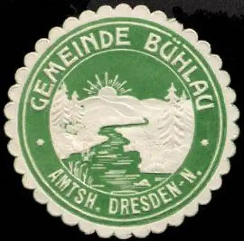 Gemeinde BÃ¼hlau - Amtshauptmannschaft Dresden - Neustadt