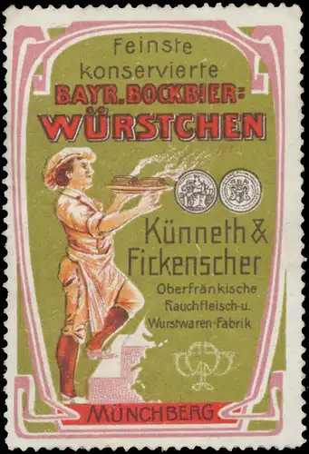 Feinste konservierte Bayr. Bockbier-WÃ¼rstchen