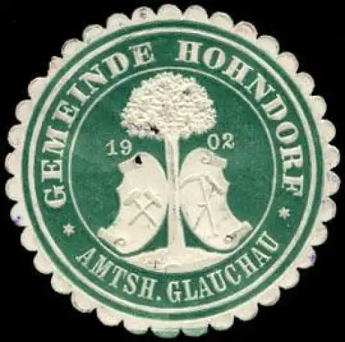 Gemeinde Hohndorf - Amtshauptmannschaft Glauchau