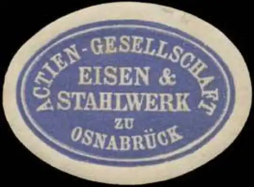 Eisen & Stahlwerk AG zu OsnabrÃ¼ck