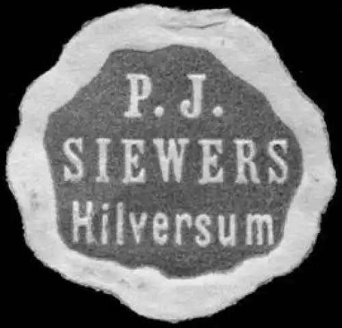 P. J. Siewers - Hilversum