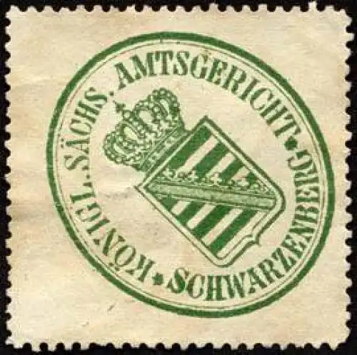 KÃ¶niglich SÃ¤chsische Amtsgericht - Schwarzenberg