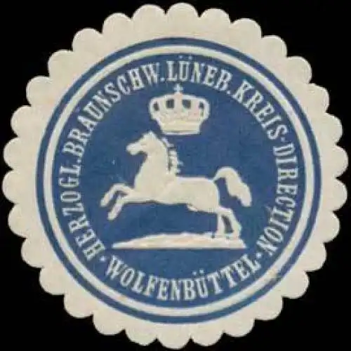 Herzogl. Braunschweig LÃ¼neb. Kreis-Direction WolfenbÃ¼ttel