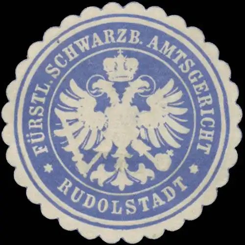 FÃ¼rstl. Schwarzb. Amtsgericht Rudolstadt