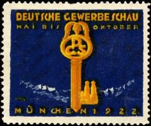 Deutsche Gewerbeschau MÃ¼nchen 1922
